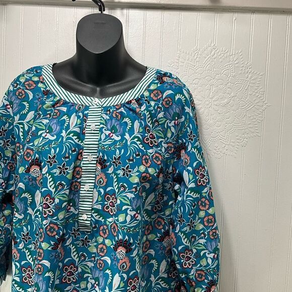 TALBOTS Floral Blouse - Picture 2 of 5